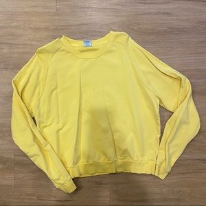 Outdoor Voices slightly cropped crewneck